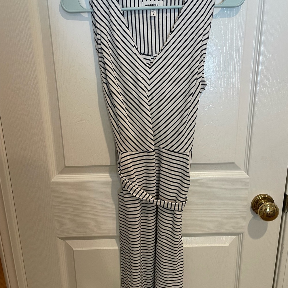 Stripes mini dress with POCKETS